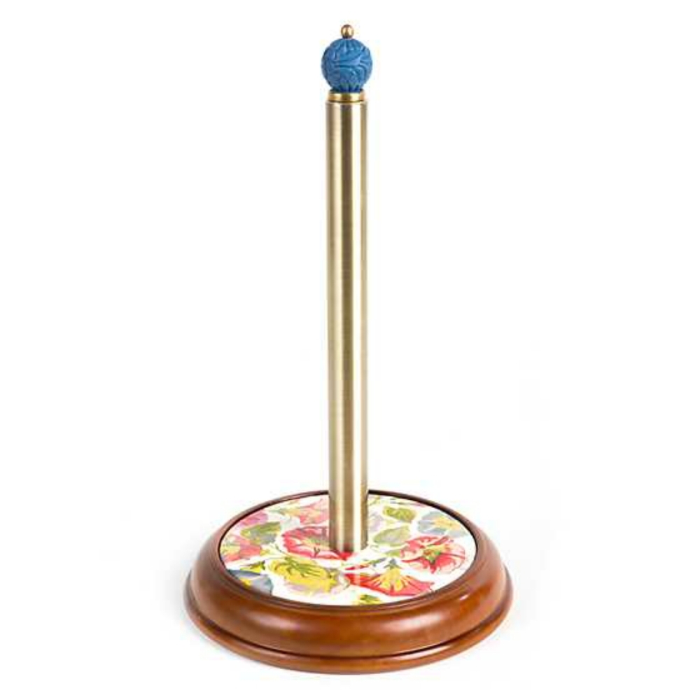 Mackenzie childs  Morning Glory Paper Towel Holder